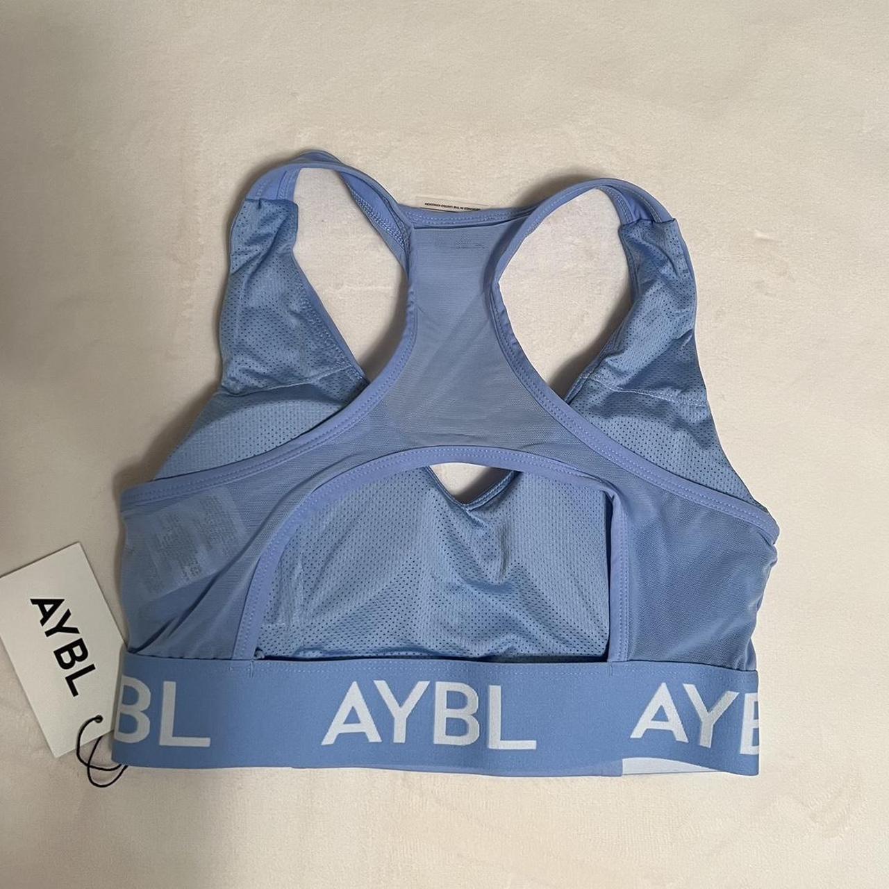 AYBL Sports Bra Size: M Color: Blue New with... - Depop