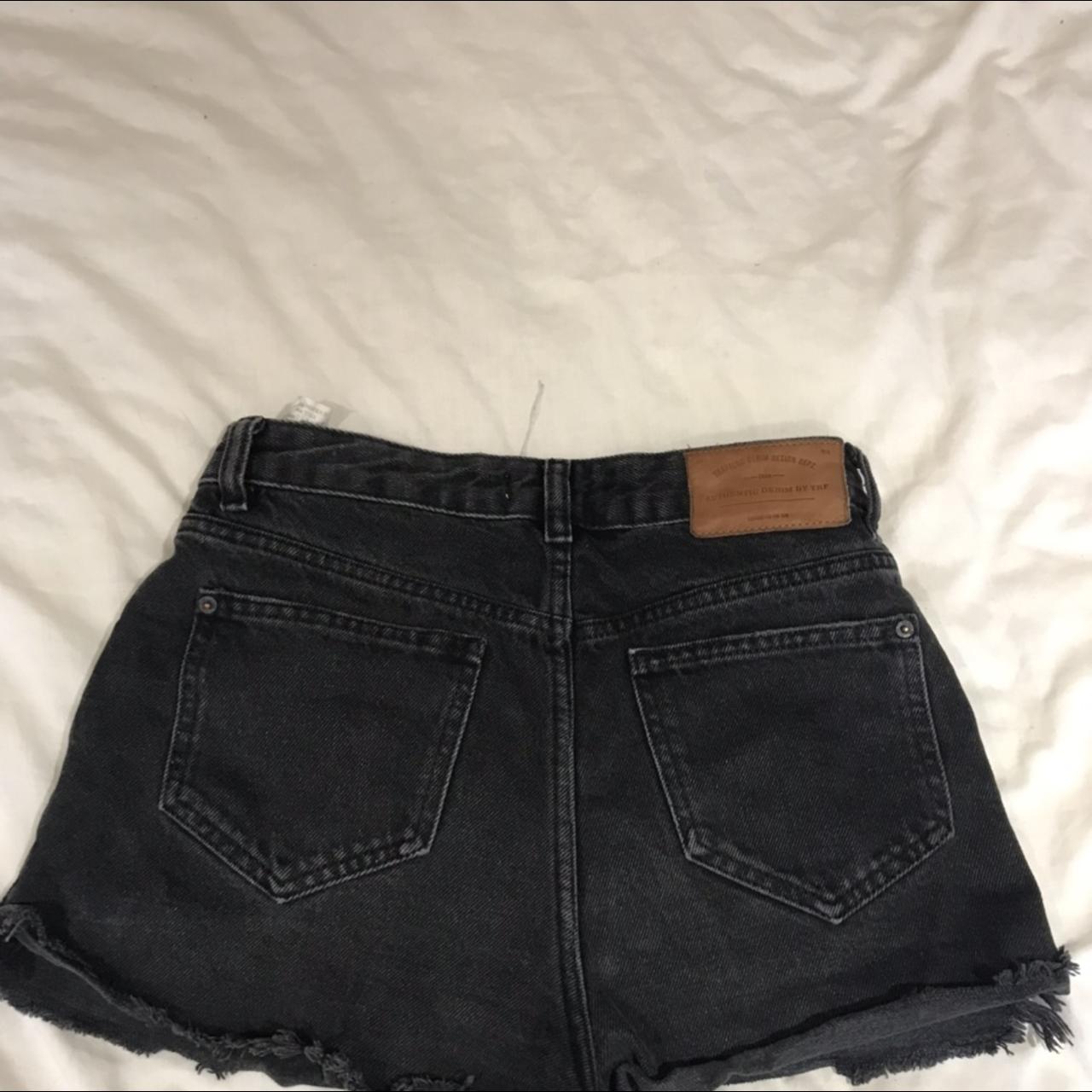 The pengest black denim shorts Quite... - Depop