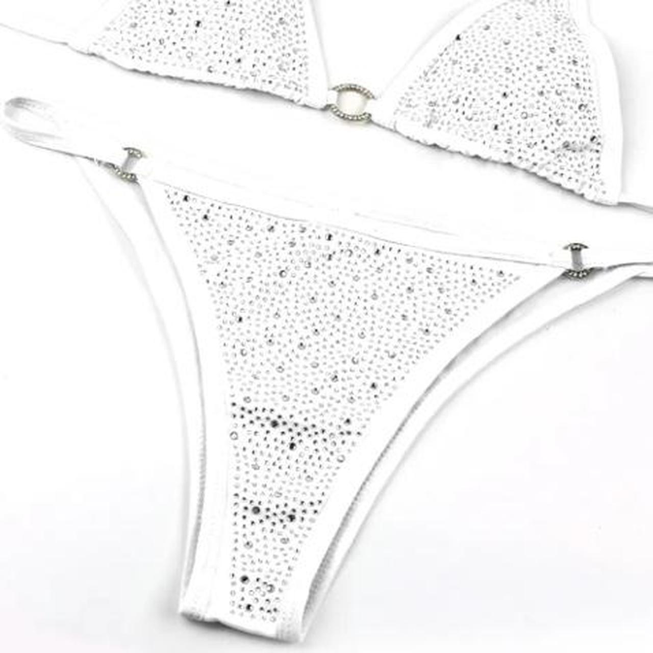 Women's White Bikinisandtankinisets Depop