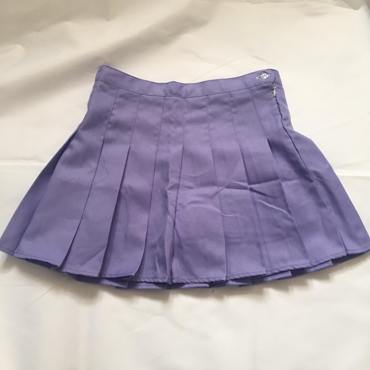 Lilac pleated 2024 tennis skirt