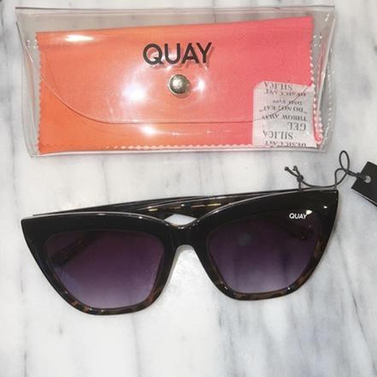 Quay For Keeps Sunglasses in Black Tortoise /... Depop