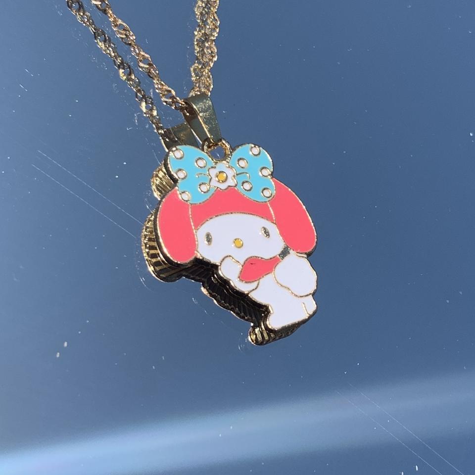 My melody necklace💕 LOW STOCK! Sanrio my melody - Depop