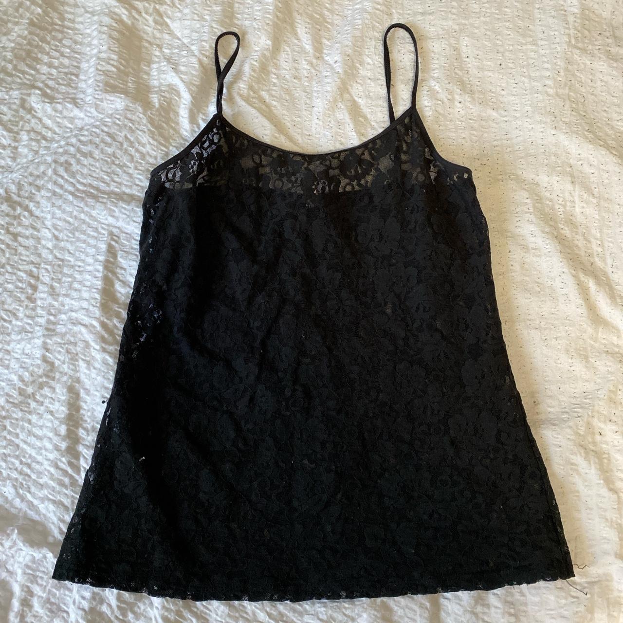 Lace Cami • completely see through • great for... - Depop