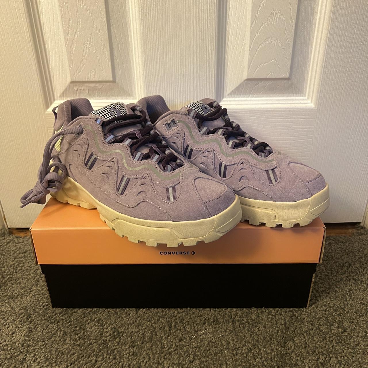 brand new converse x golf le fleur gianno lavender... Depop