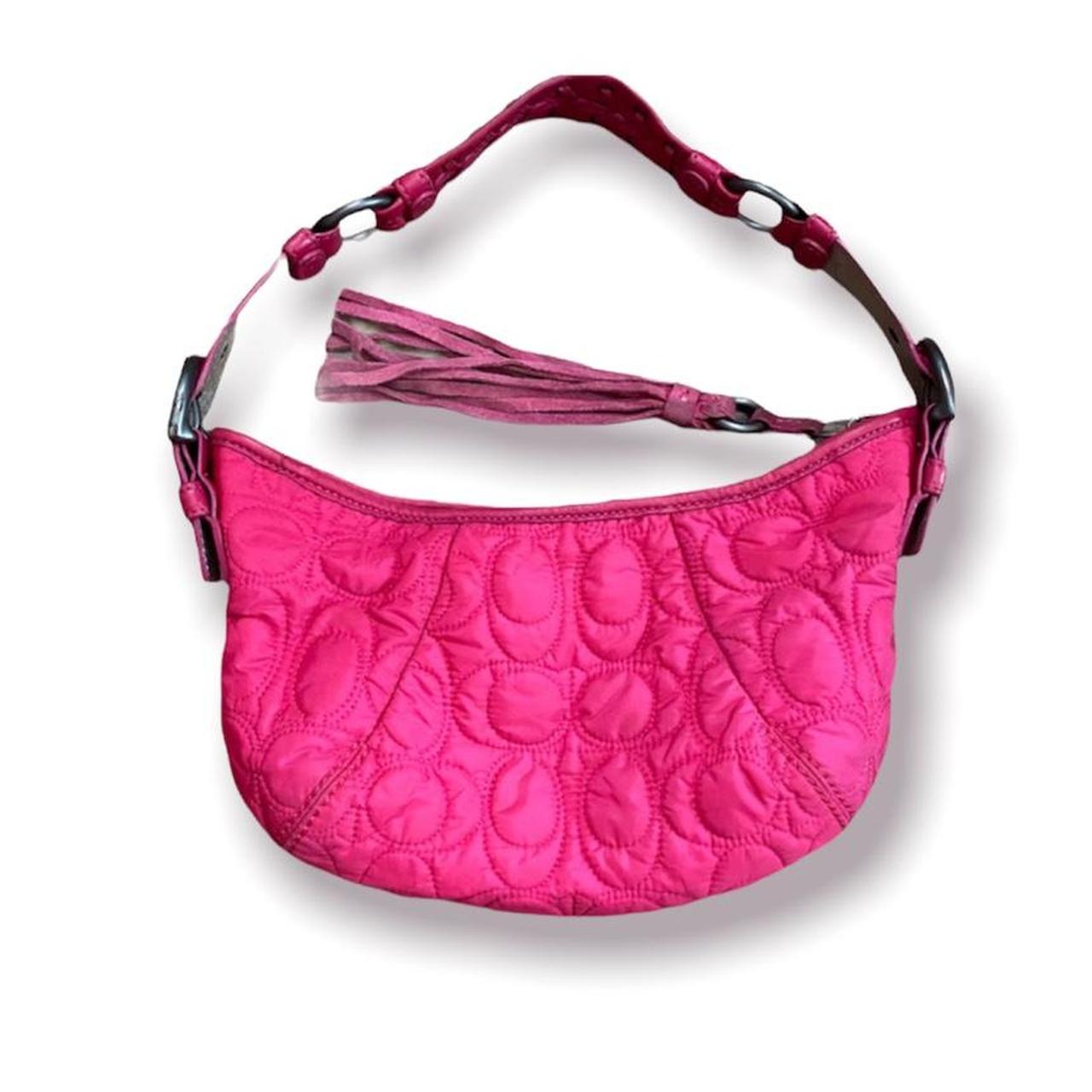 Y2K Hot Pink Coach Hobo Baguette ‼️This bag is - Depop