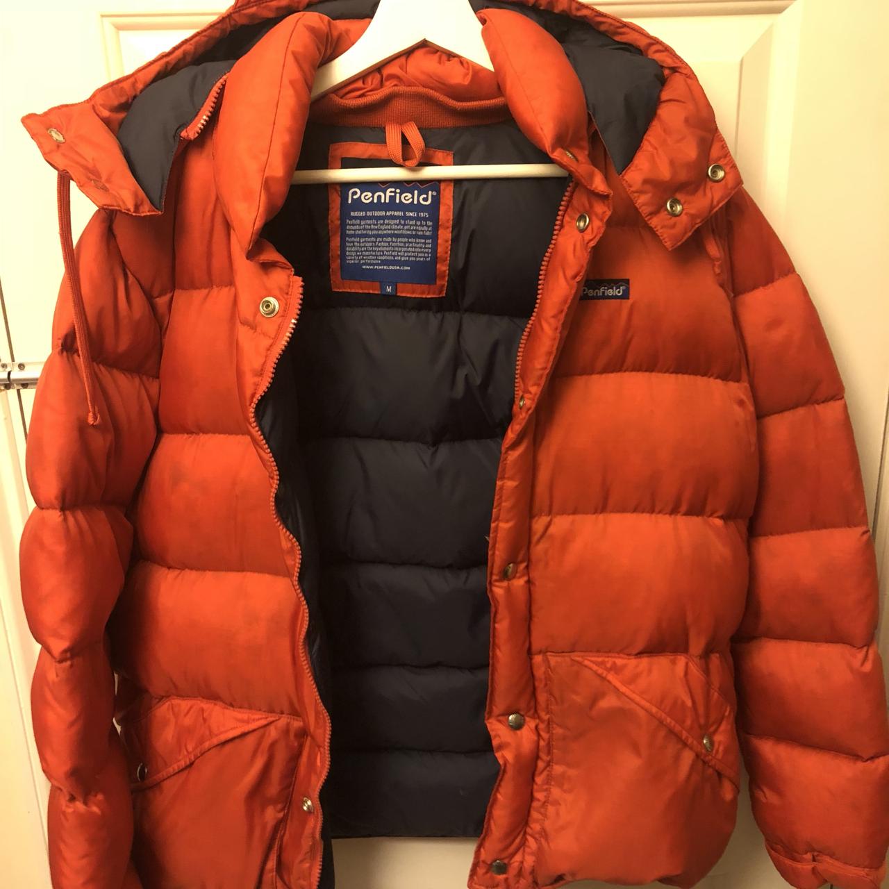 Penfield Jacket Orange fashion Sz Medium