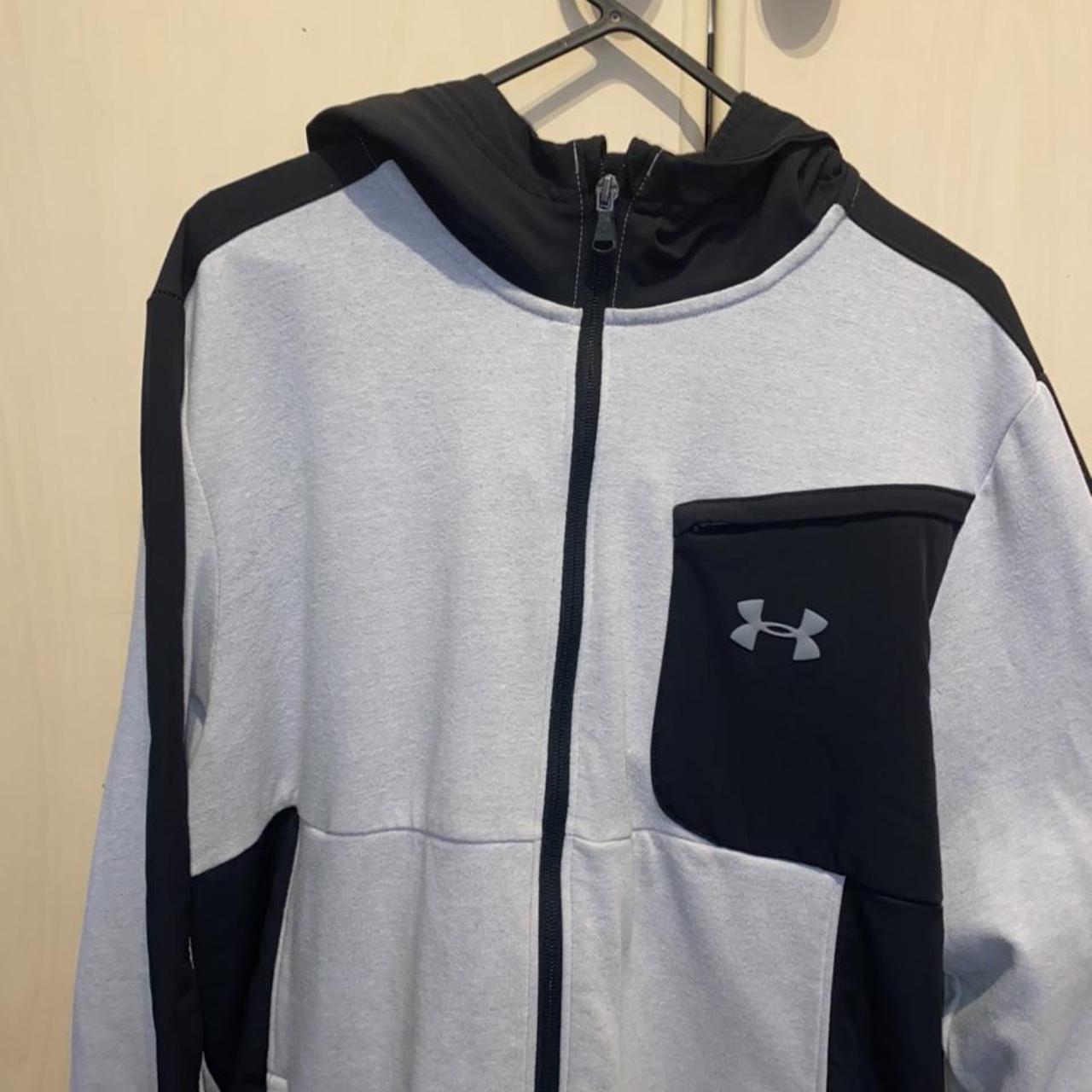 Under armour zip up jacket In great condition - Depop