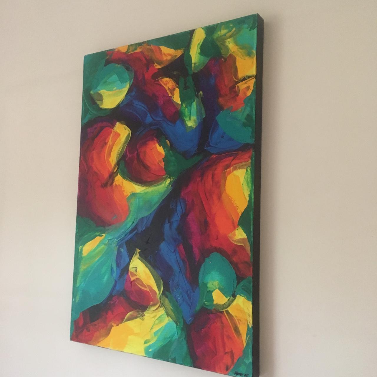 Original artwork by Amanda Hone Pillow Talk, 30 x... Depop