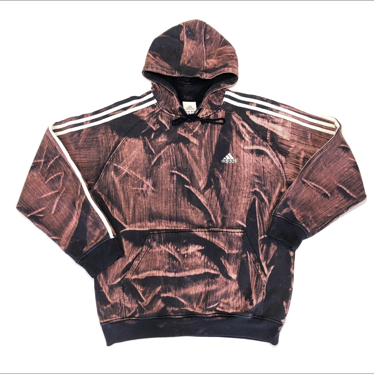 rust adidas hoodie