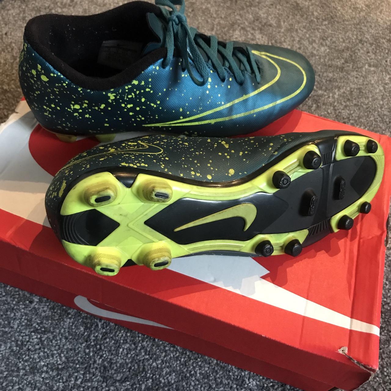 Nike mercurial astro turf football boots. Size - Depop