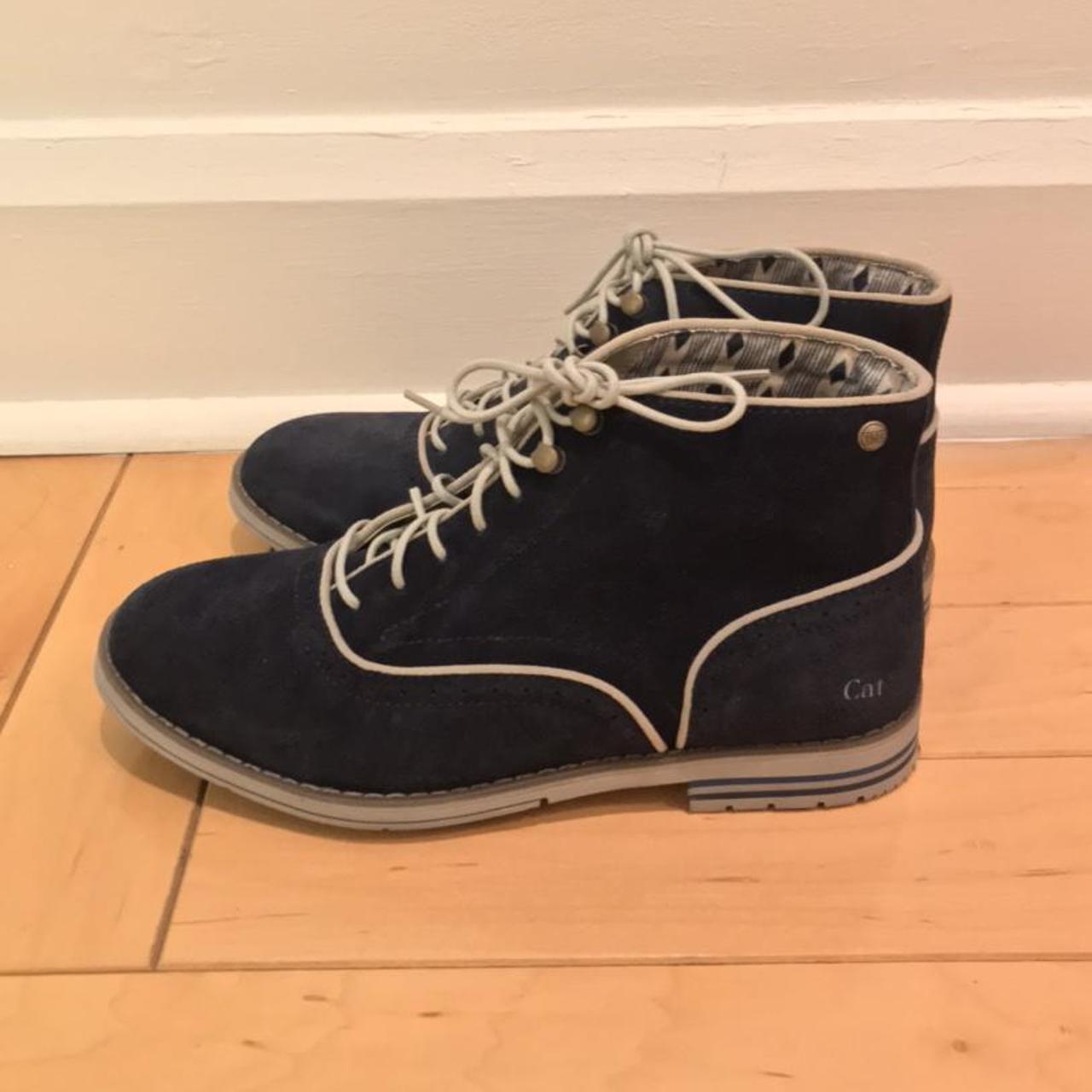 Product Image 1 - Caterpillar Heritage Navy Blue Suede
