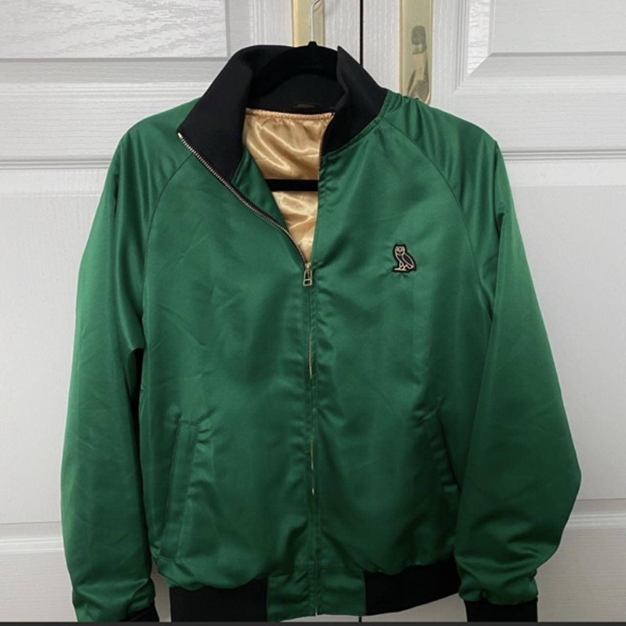 ovo satin bomber jacket