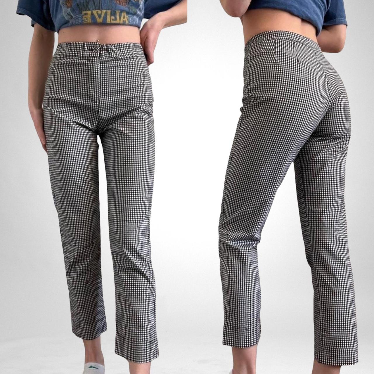 Brandy Melville John Galt Gingham Tilden Pants... Depop