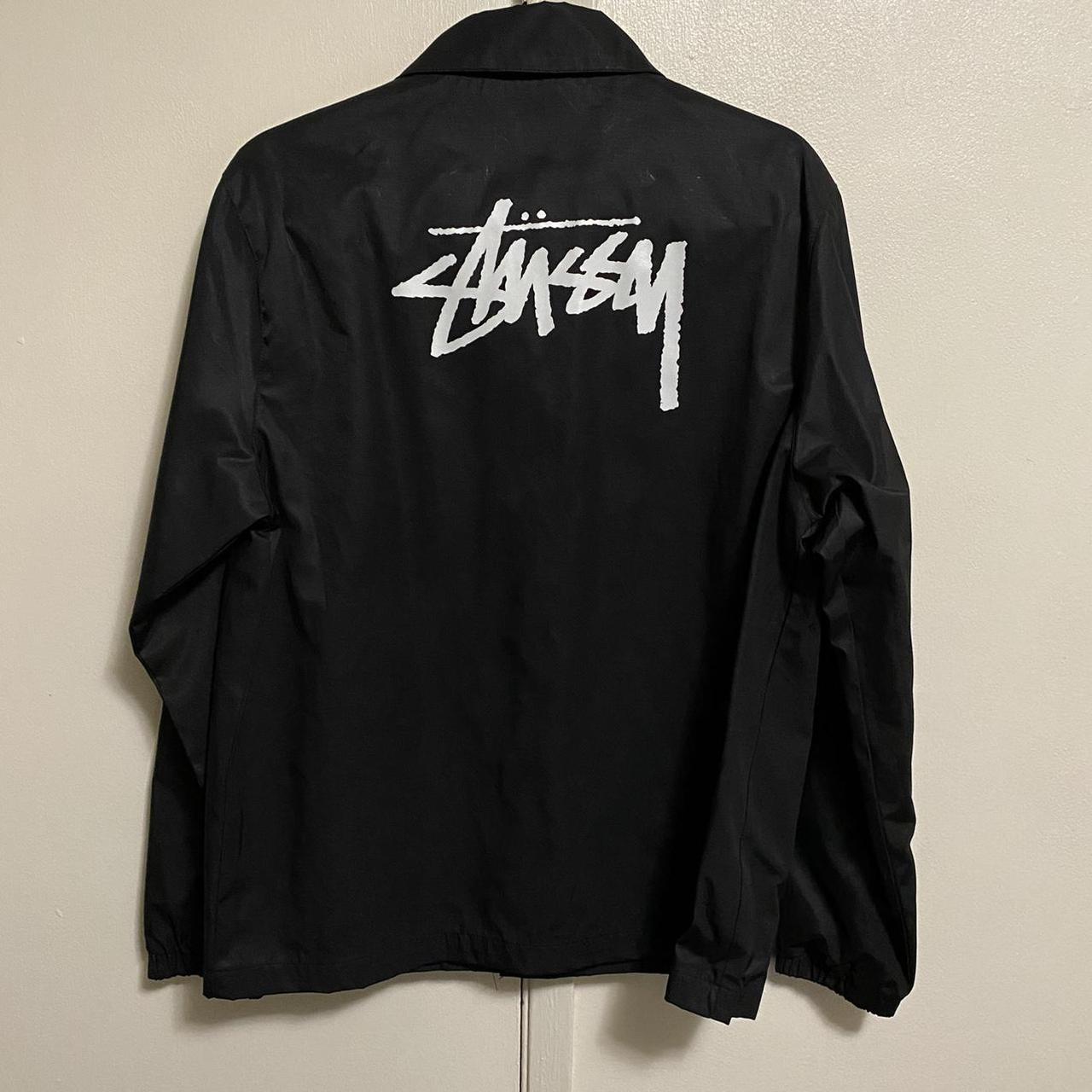 Stussy coach deals jacket black