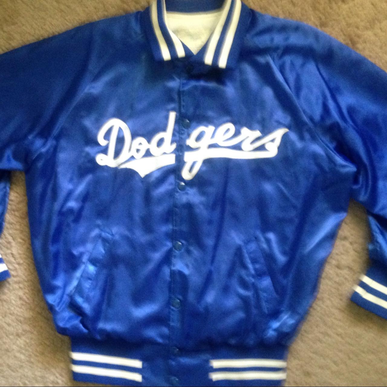 Vintage La Dodgers Baseball Jacket (XL)