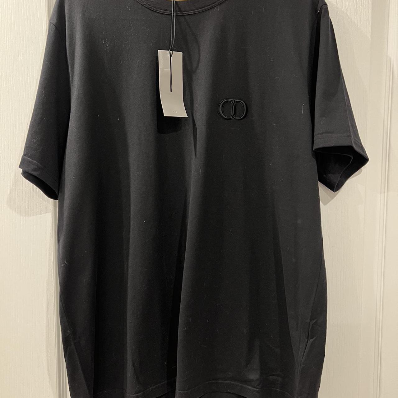 Mens Black Christian Dior T-shirt New With Box/bag... - Depop