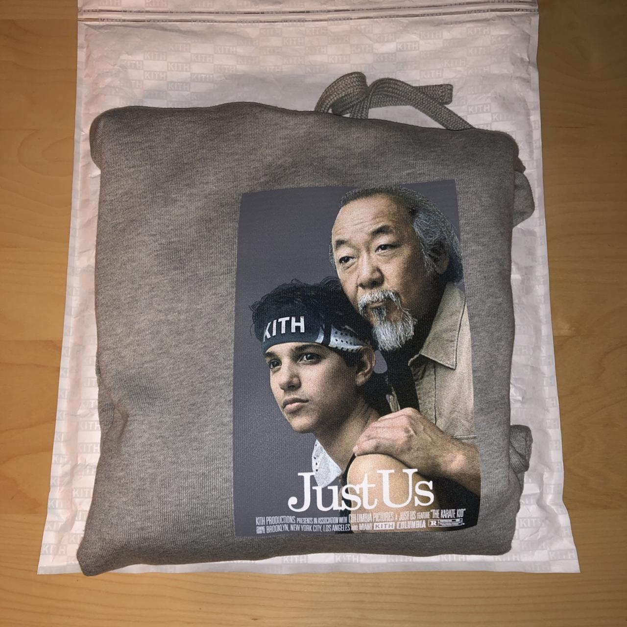 Karate Kid x KITH Hoodie Color Grey Size Large