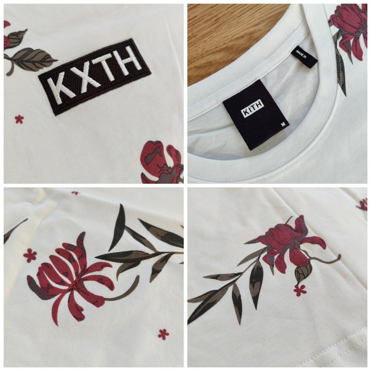 Tシャツ・カットソー KITH Summer Floral Tee Kith Summer Floral Tee White Men's - SS21 - US