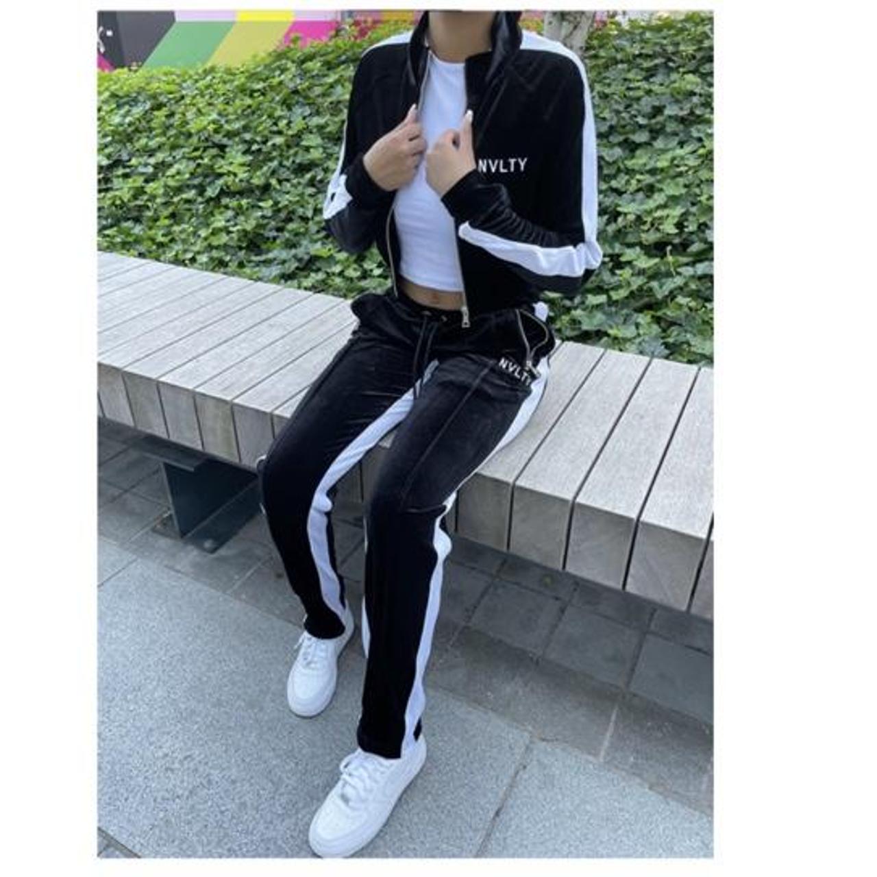 NVLTY tracksuit bought for £50 perfect condition... - Depop