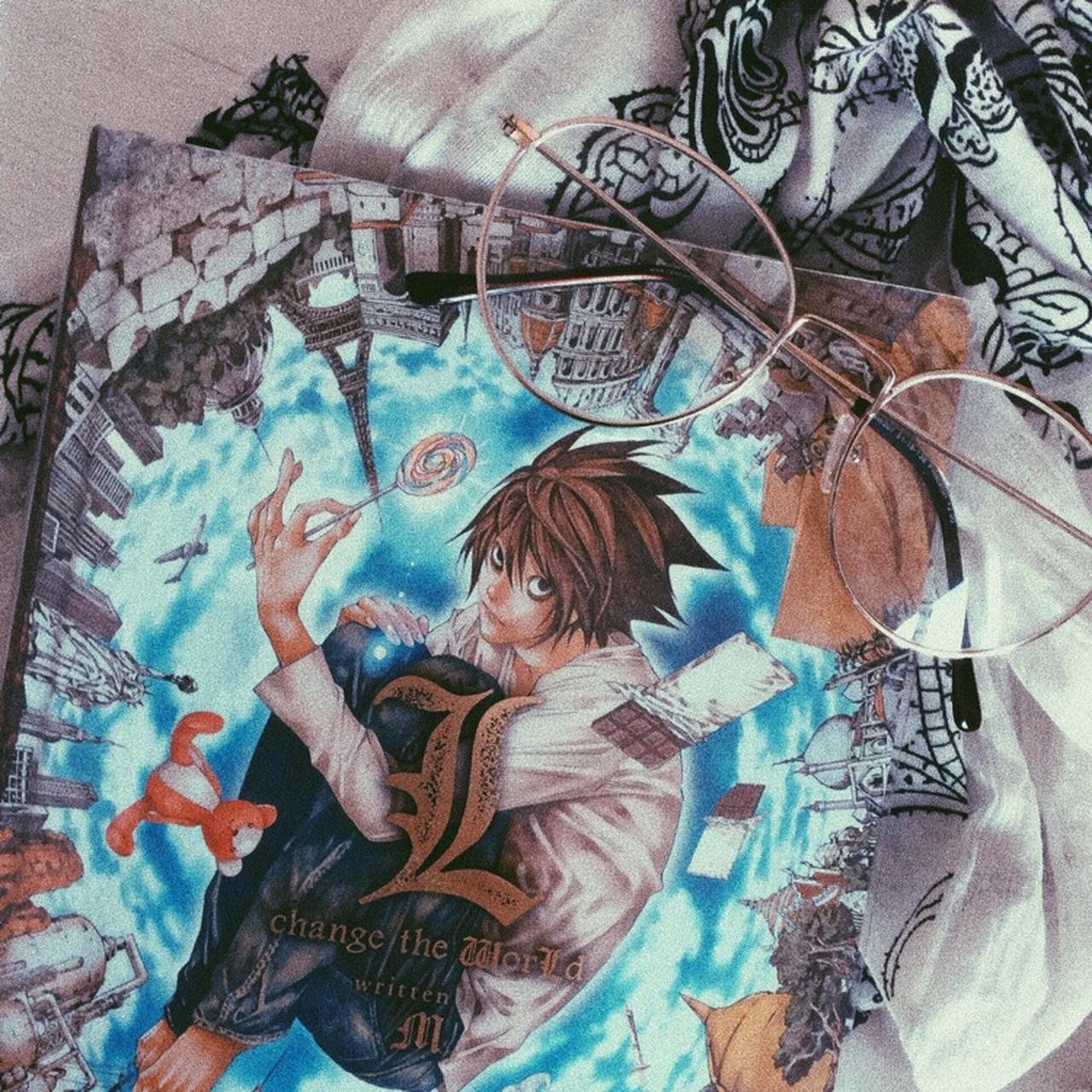 L: Change the World• •Associated with Death Note... - Depop