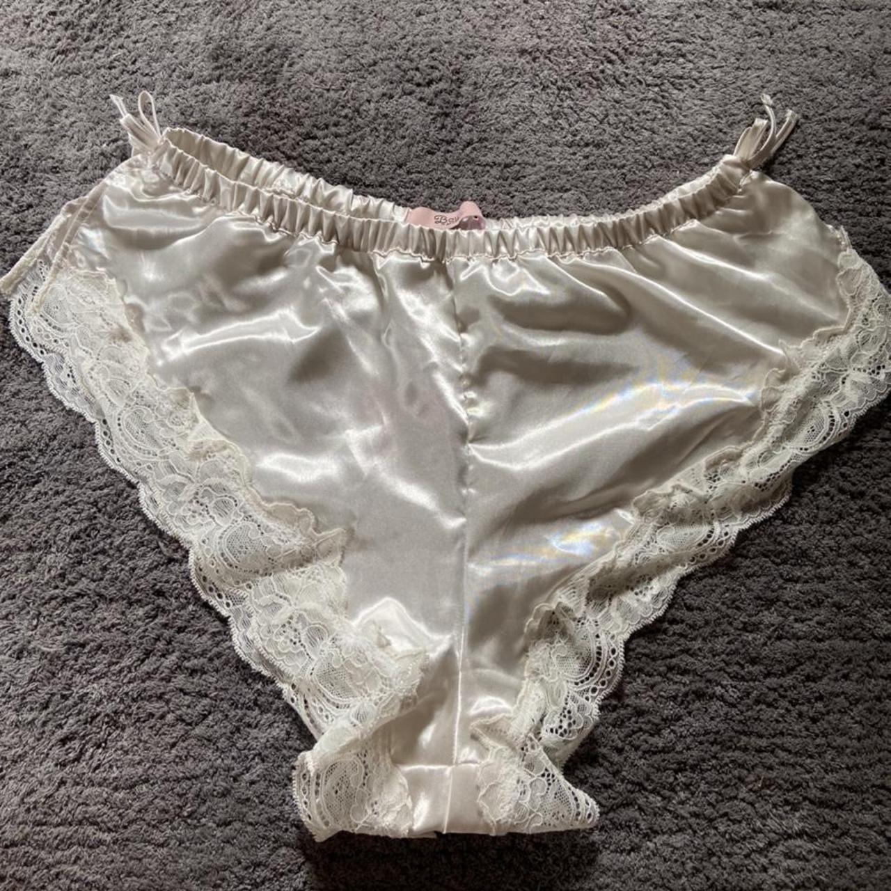 Boux Avenue Ivory Pj Shorts 🕊 Size UK 10, fits true... - Depop