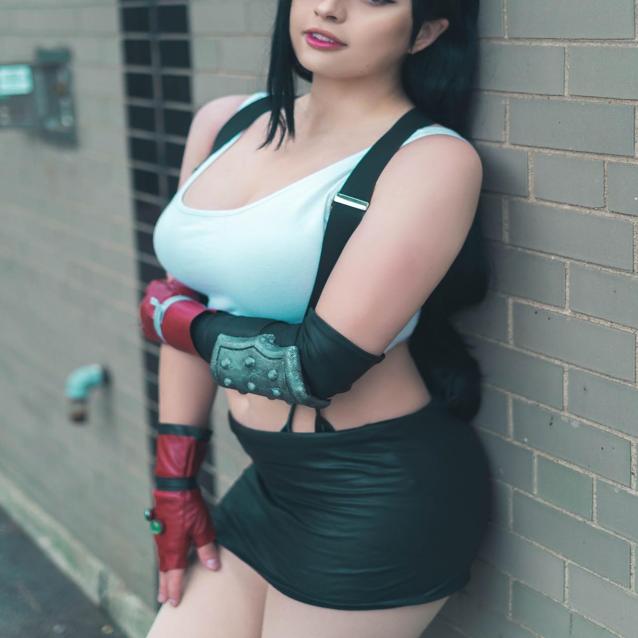 Tifa cosplay Size... - Depop