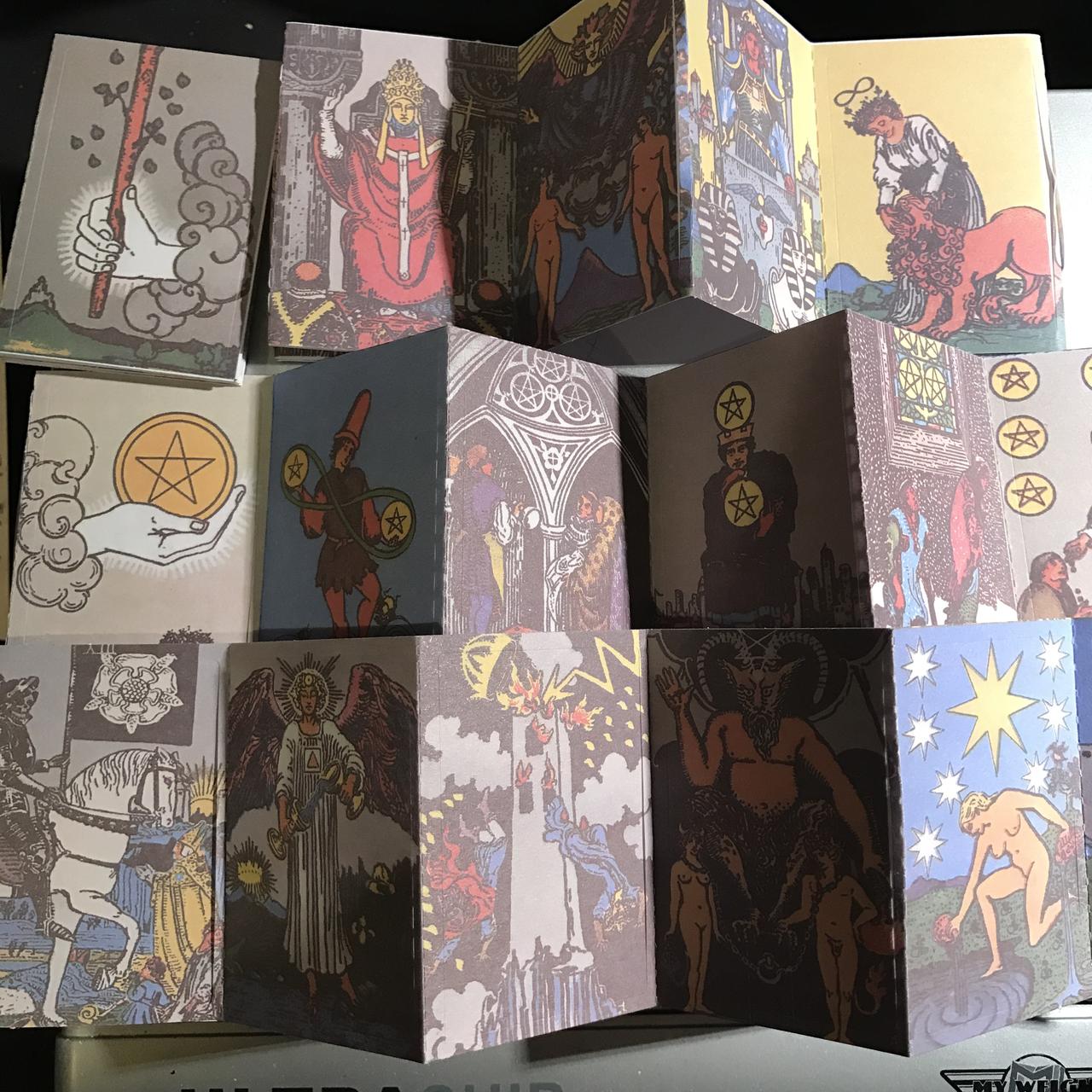 tarot card sticker pack | Sticker