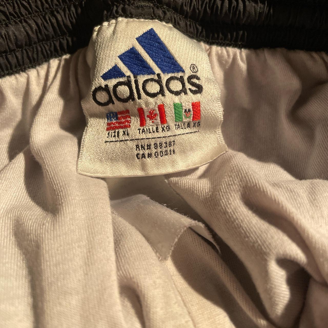 TRUE VINTAGE 1990’s ADIDAS TRACK PANTS (TAGGED XL)... - Depop