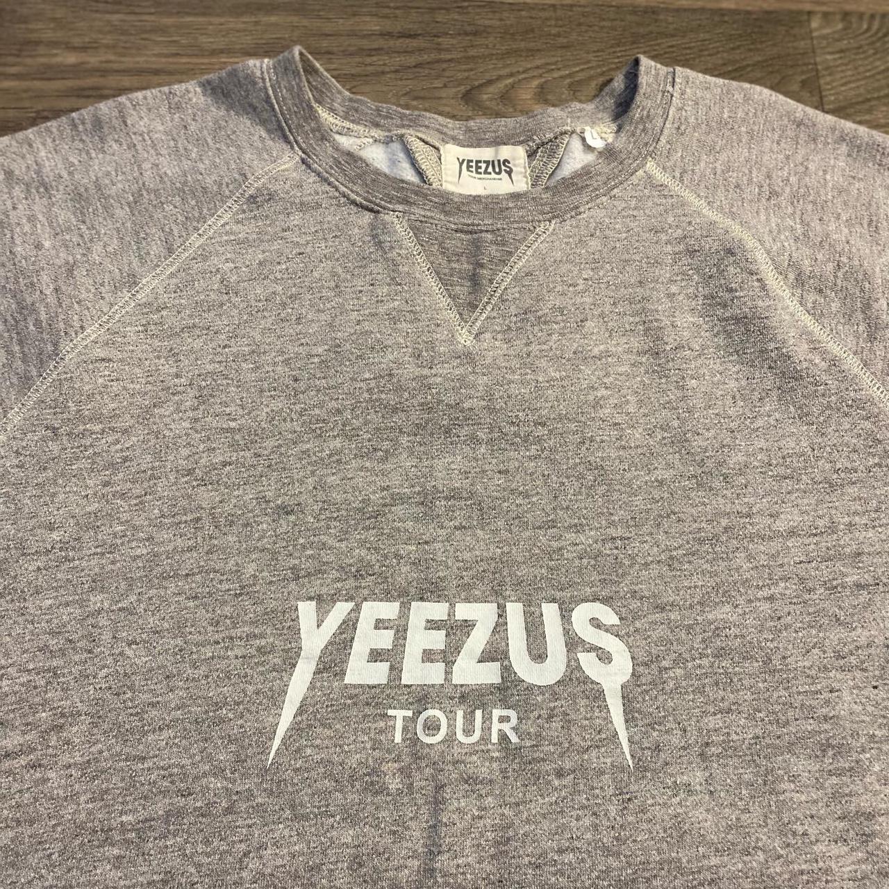 Yeezus tour crewneck hot sale