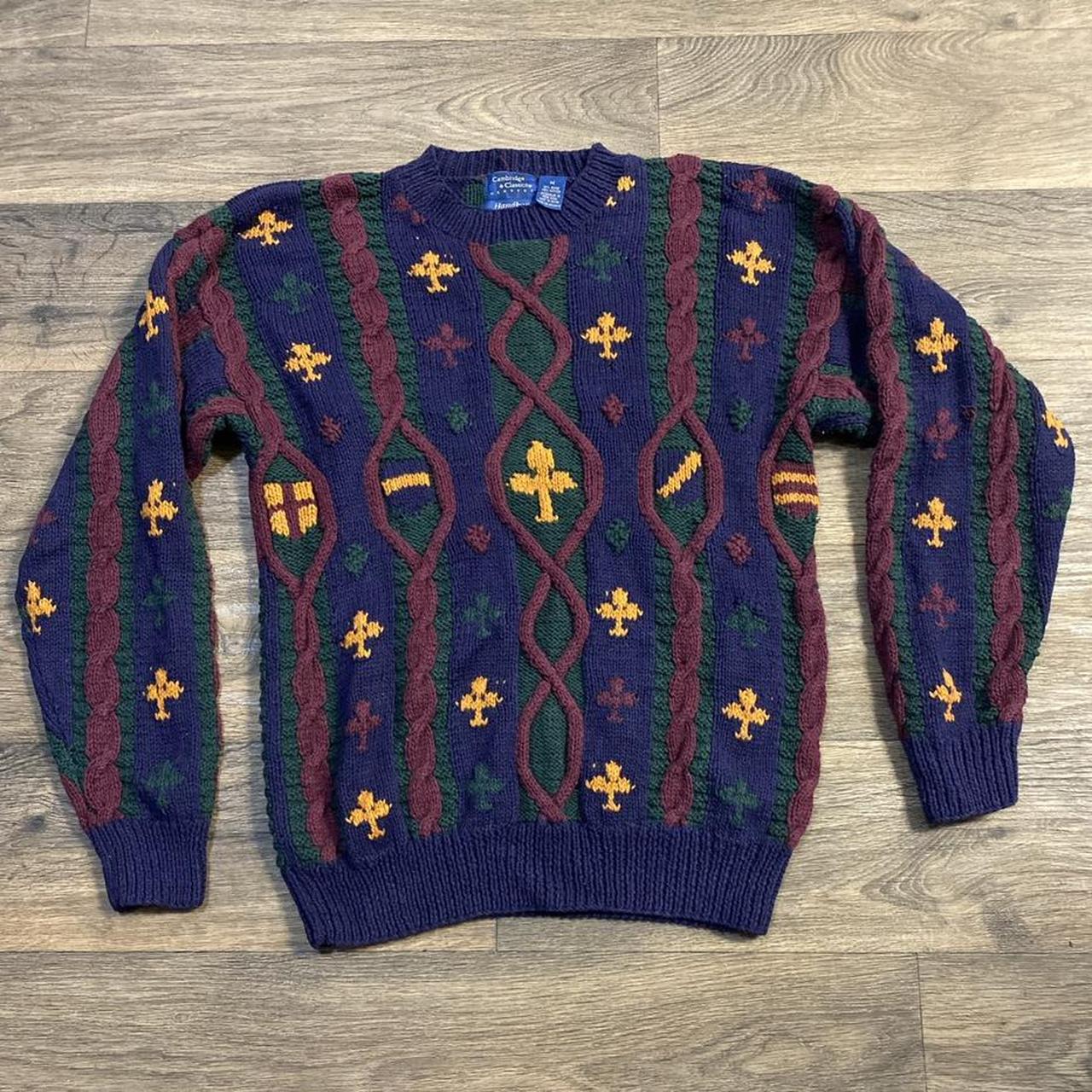 Cambridge Classic Sweater Coogi inspired piece In... - Depop