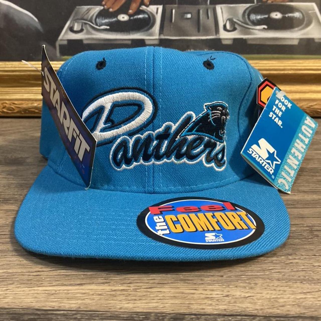 Vintage Carolina Panthers Starter Hat In mint - Depop