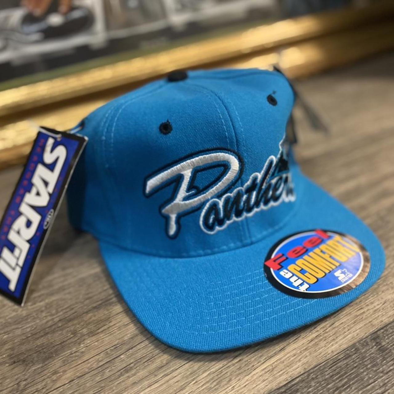 Vintage Carolina Panthers Starter Hat In mint - Depop