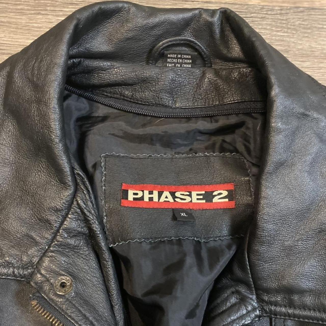 Phase 2 leather sale jacket 20849