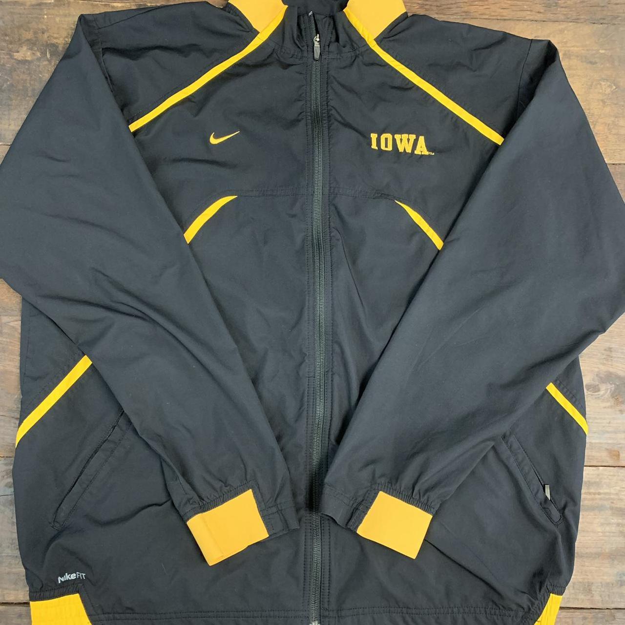 Nike Team Fit Storm Iowa Hawkeyes Warmup Jacket... - Depop