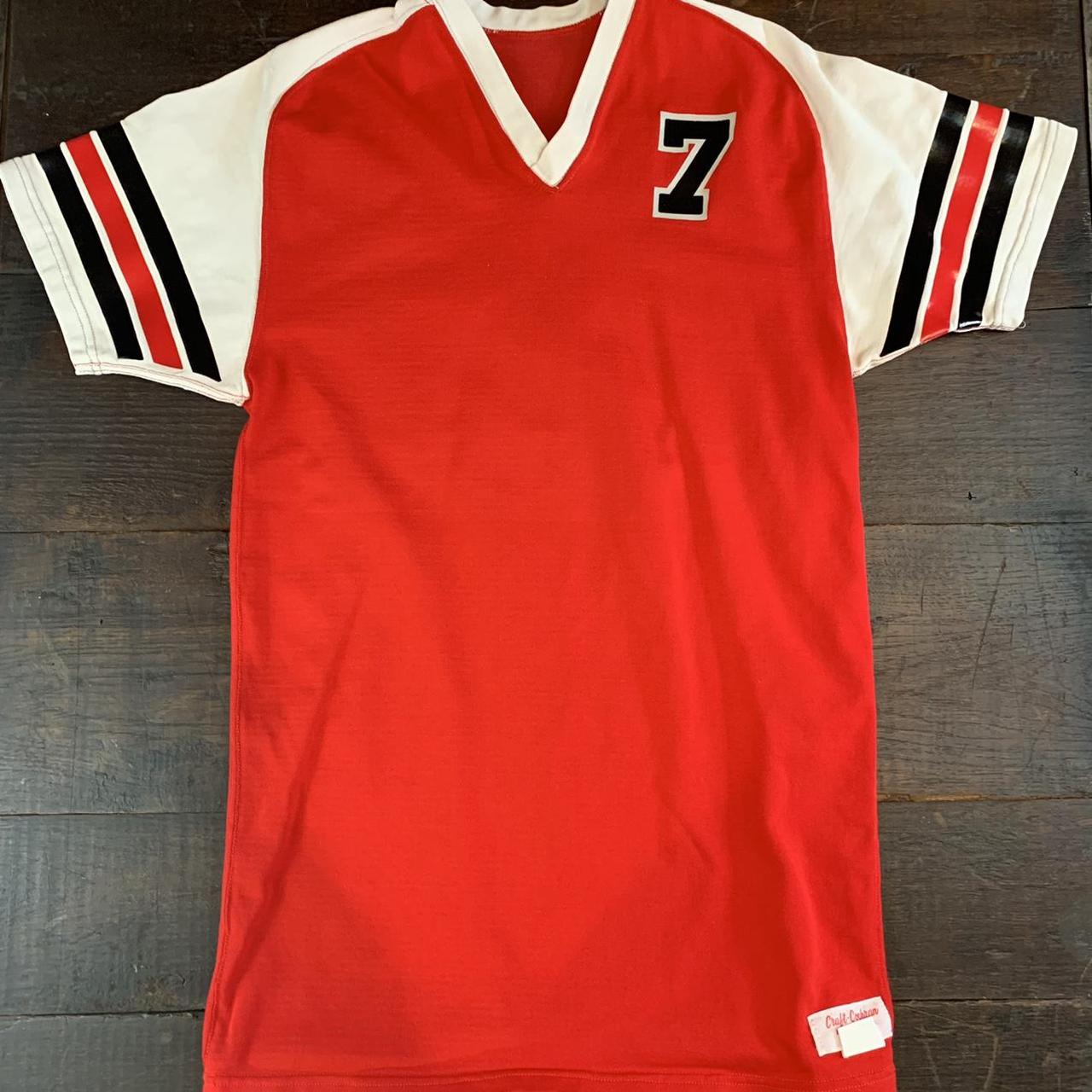 Vintage 70s 80s Logo 7 Cardinals Jersey Tee - Depop