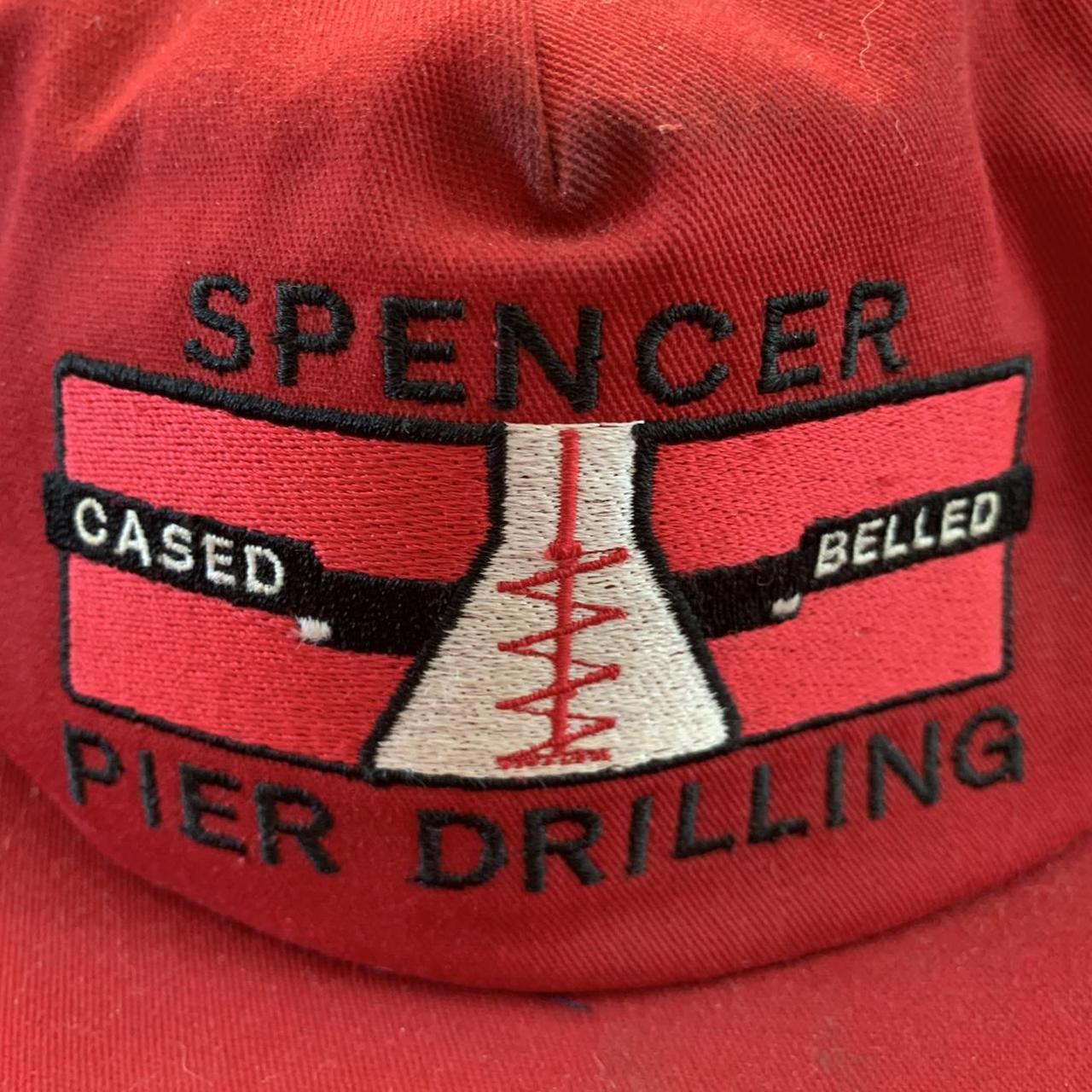 VTG Spencer Pier Drilling Oklahoma Snapback Hat Made... Depop