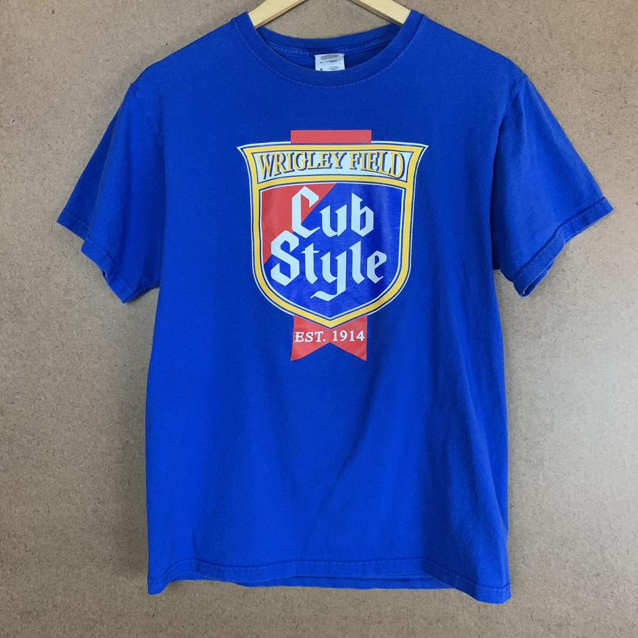cubs style t shirt