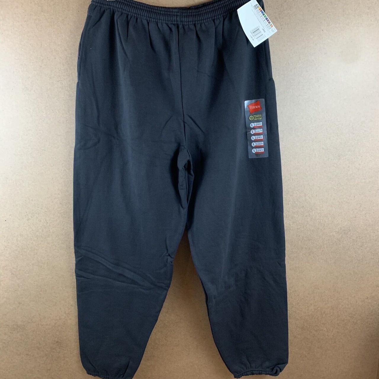 Hanes black online joggers