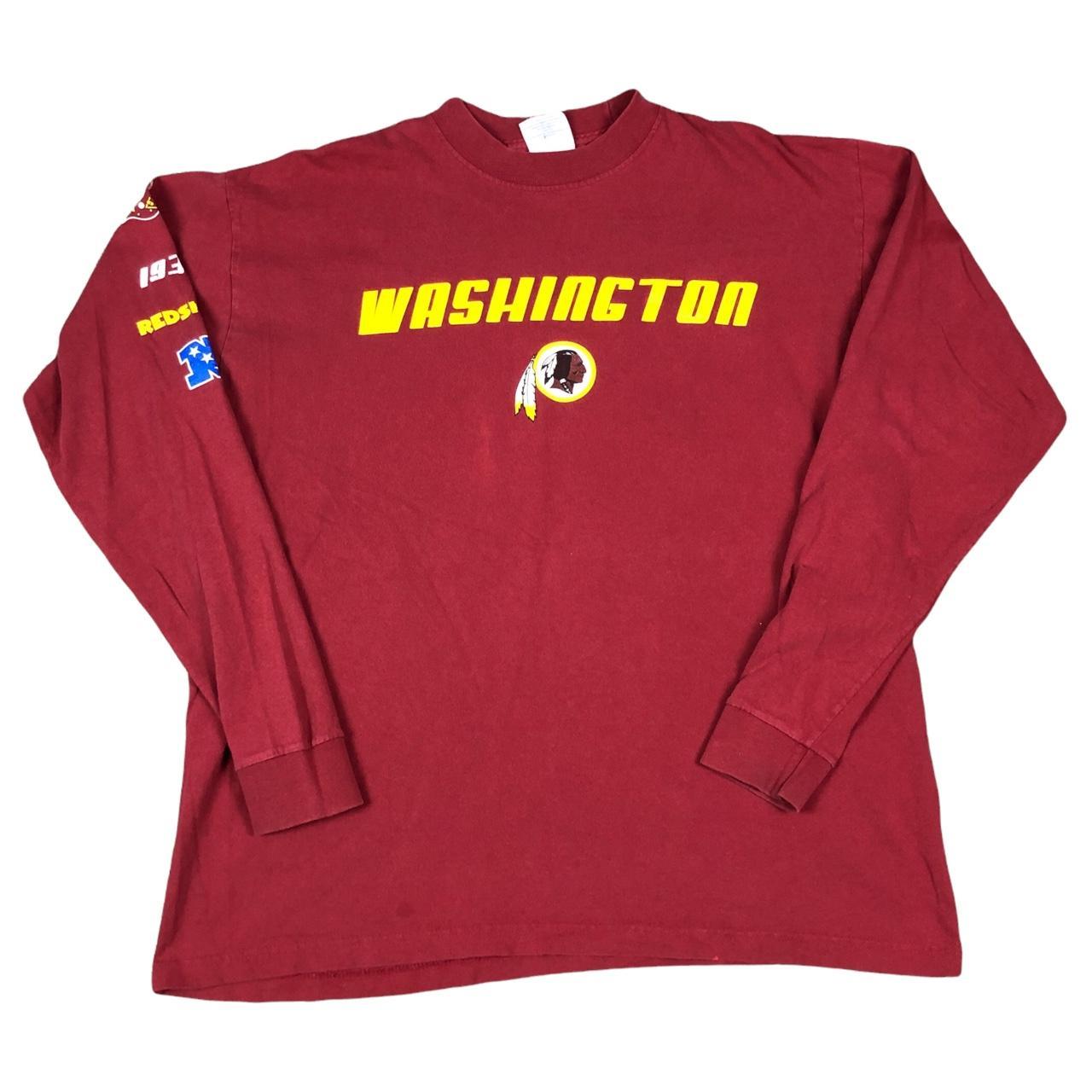 washington redskins long sleeve shirt