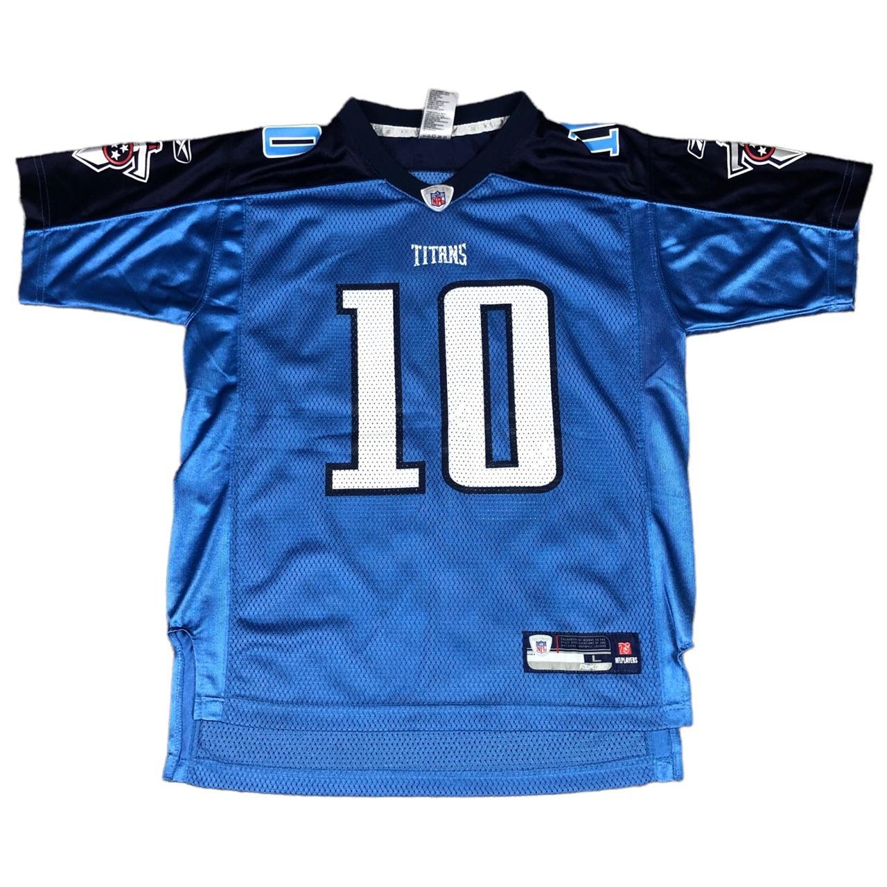 Tennessee Titans NFL Replica Football Jersey (#10 Vince Young) Youth XL