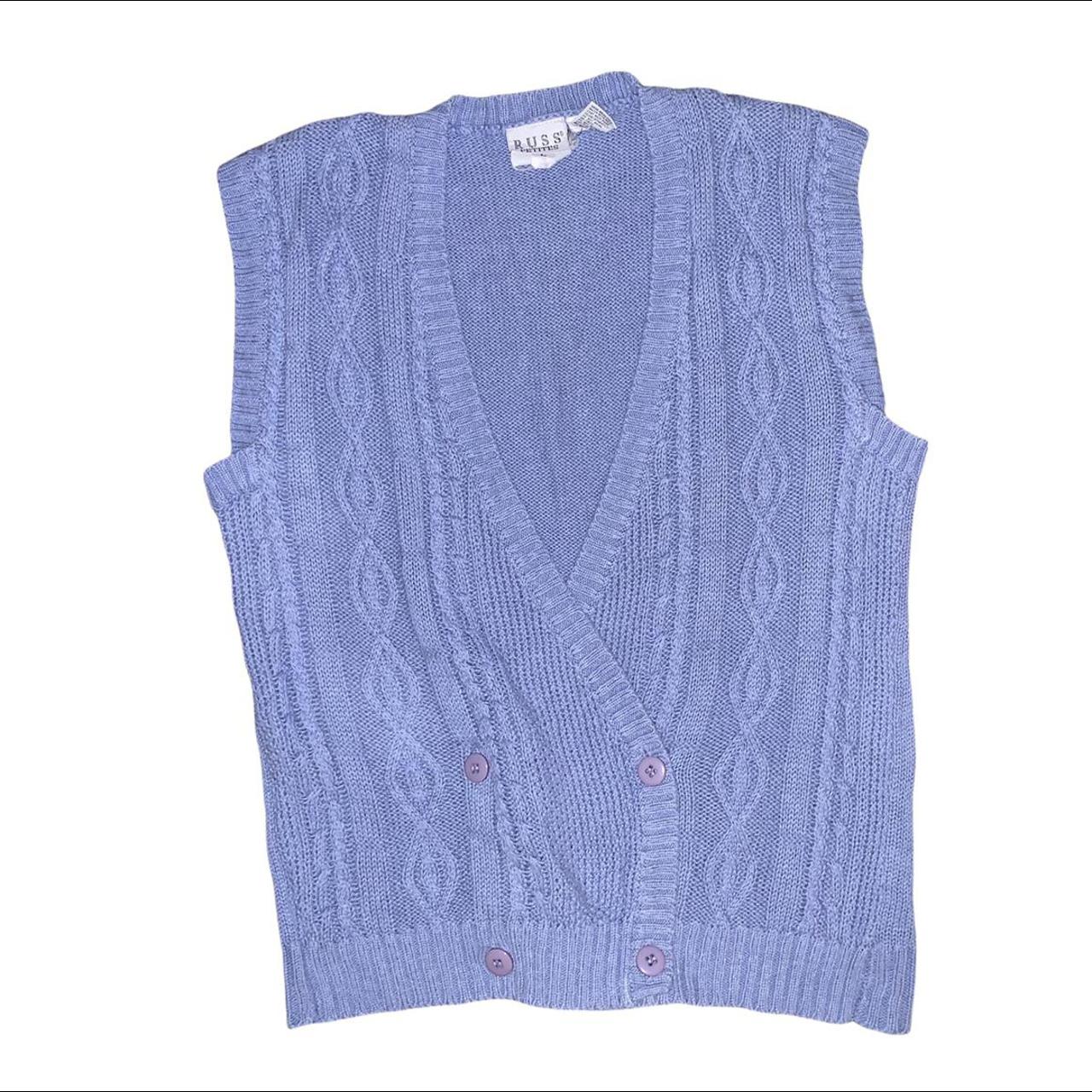 Product Image 1 - Sky Blue Knit Sweater Vest