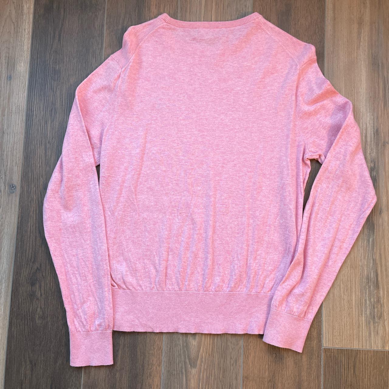Ralph Lauren Men's Pink Jumper Depop