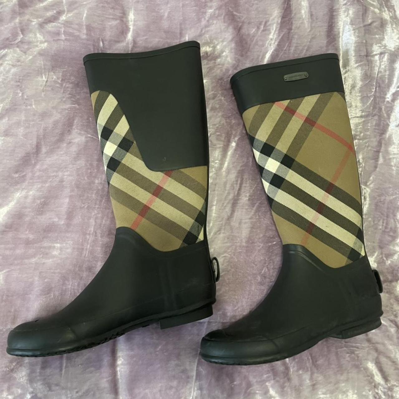 burberry rain boots size 37