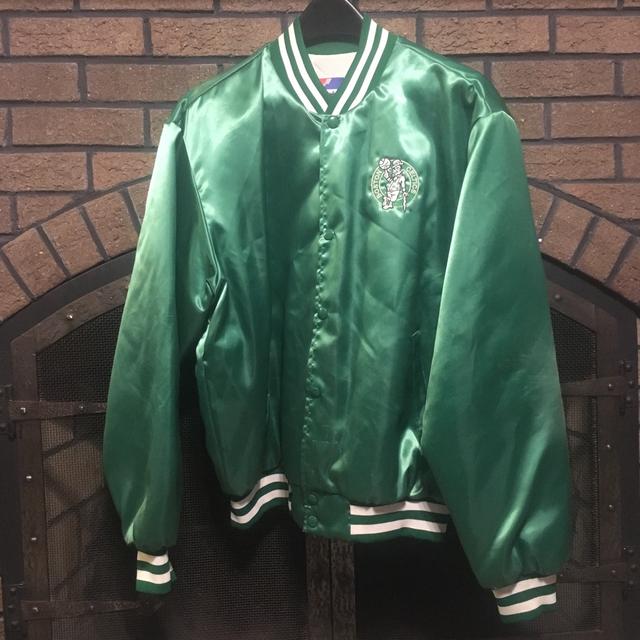 XL 1970's Double Knit Boston Celtics Warm Up Jacket * Great Cond. ***  Vintage