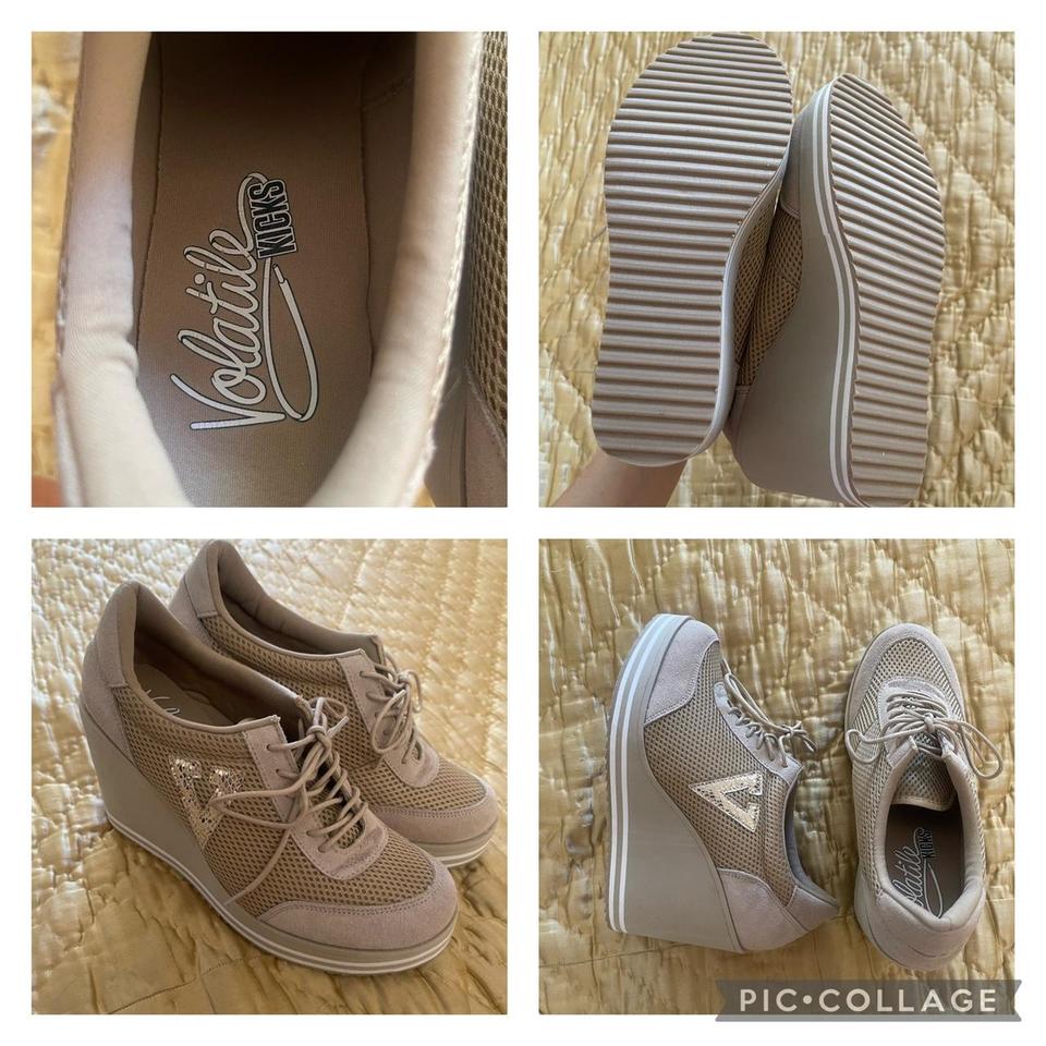 Volatile Platform Sneakers Has some flaws with - Depop