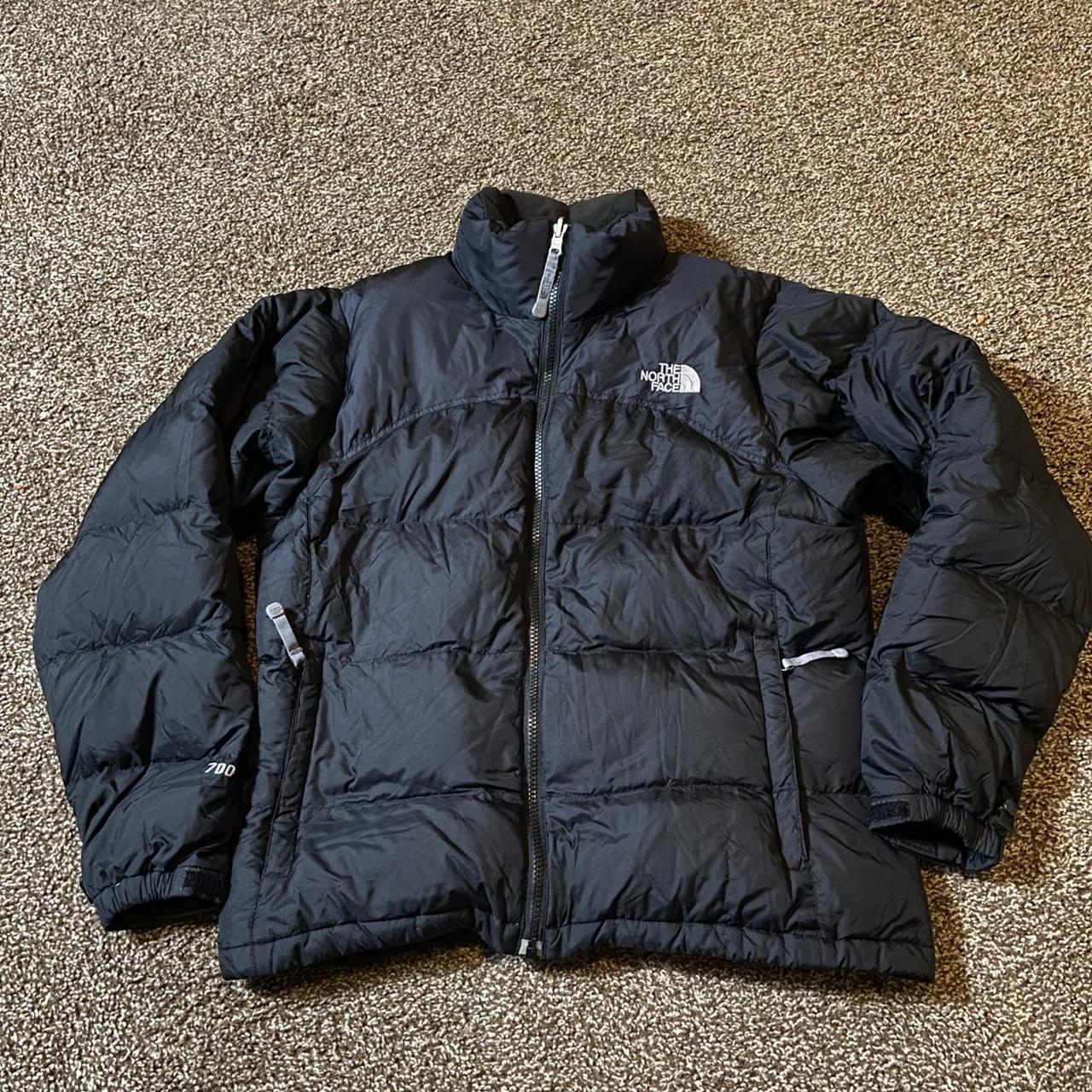 the north face puffer jacket depop