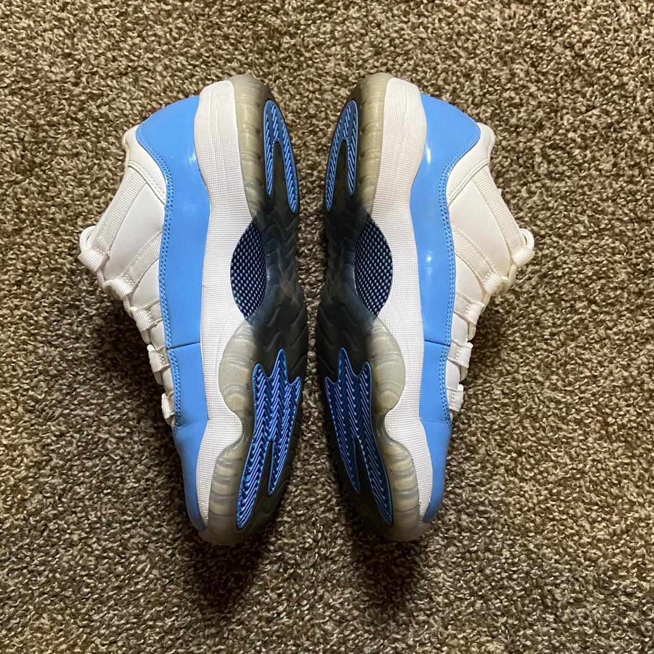 Air Jordan 11 Retro Low GS UNC University Blue... - Depop