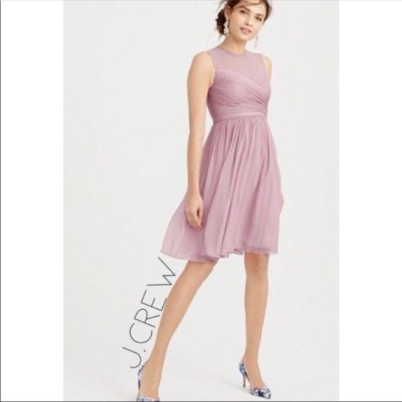 Popular Dress j crew Clara chiffon silk new nwt 2