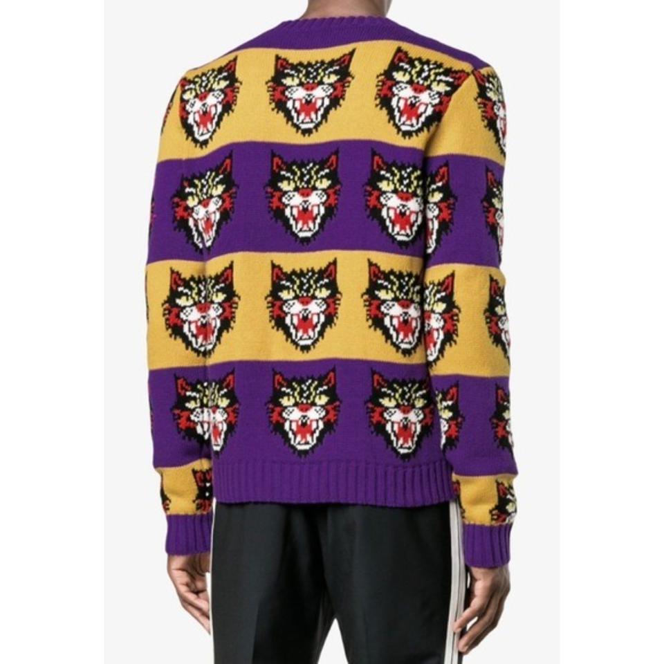 Gucci angry cat on sale sweater