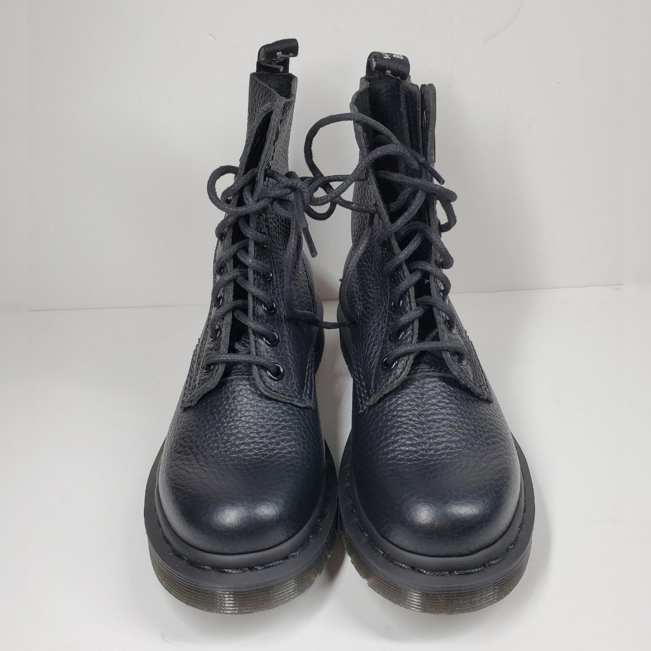 New Dr. Martens 1460 Pascal with zip Black Leather... - Depop